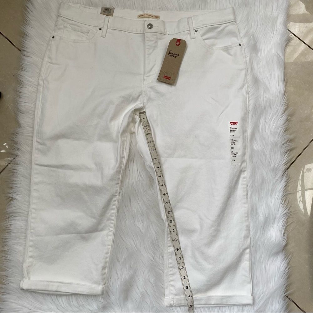 NEW Levi’s 311 shaping skinny Capri jeans 22W - Picture 9 of 10